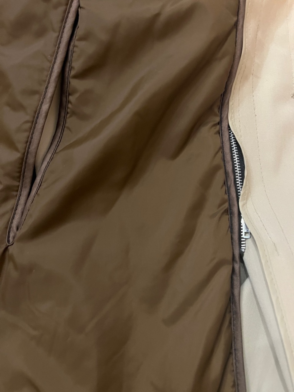 Vintage London fog trench coat with removable lining - Picture 6 of 7